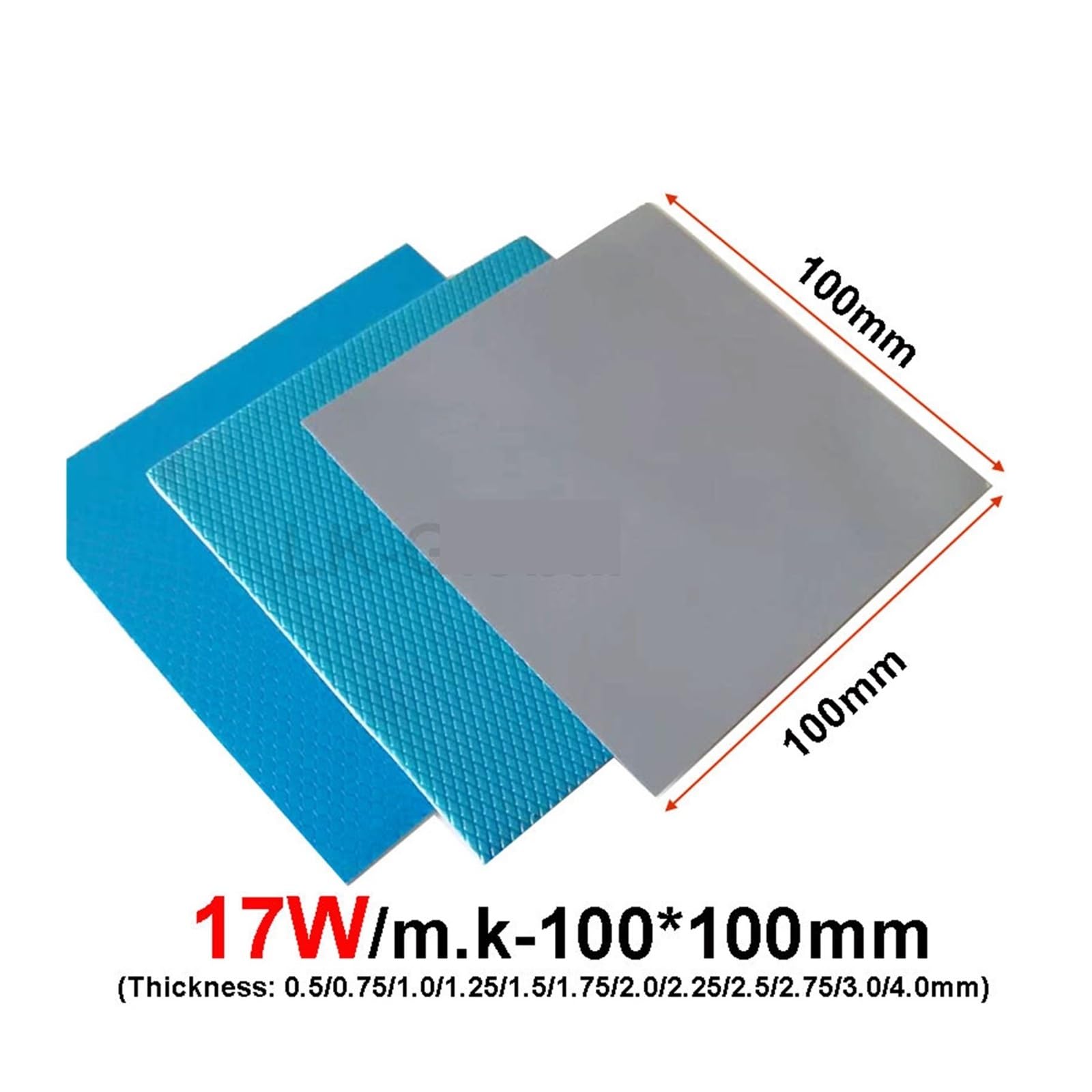 EC360® Blue 5W/MK Almohadilla Térmica (100 X 100 X 3,0 Mm