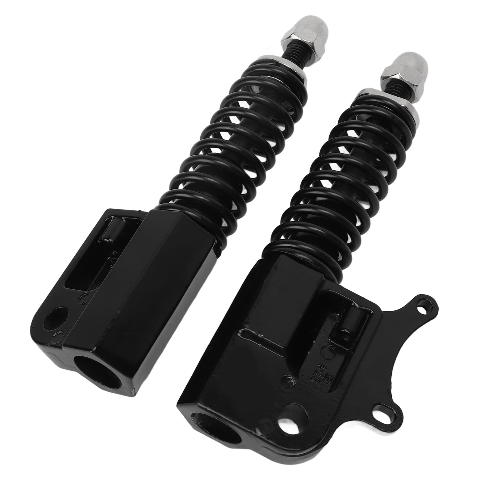 2 Pcs Ammortizzatori Anteriori in Acciaio Inox, Sospensione Migliorata per Monopattino da 10 Pollici, Supporto Potenziato e Riduzione Vibrazioni