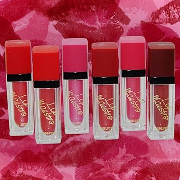 VARS LONDON ADS Super matte liquid lipstick combo pack of 6 | long lasting |water proof