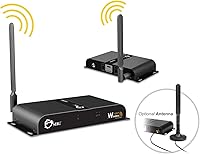 Vista 8 de SIIG Kit extensor HDMI inalámbrico 1080P con control remoto IR - 165 pies (164.0 ft) HDMI 1.3 HDCP 1.2 - señal de 2.4 GHz - Montaje en pared