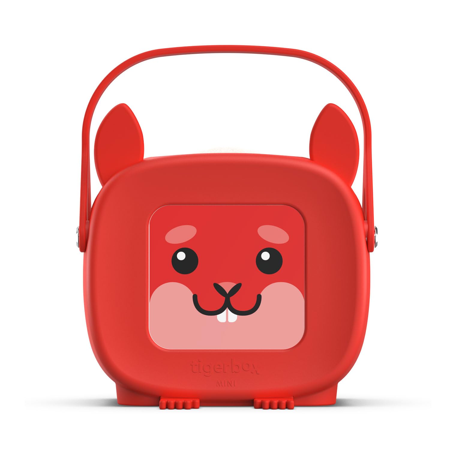 tigermedia tigerbox MINI - Henny Hörnchen | Inkl. 2 Wochen tigertones Zugang | Hörspielbox für kleine Kinder | Mit Offline-Modus, Lautstärkebegrenzung, Kopfhöreranschluss | Kompatibel mit tigercards