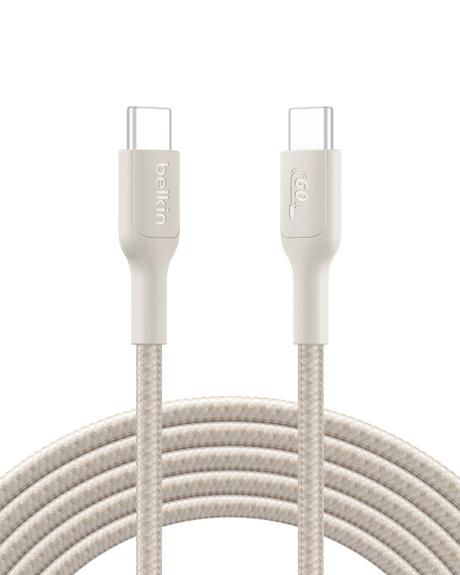 Belkin Apple Certified USB-C to USB-C Braided Nylon Cable 1M | Fast Charging Cable | Type C Charger Cable for iPhone 17, 16, Galaxy S25, Pixel 9, MacBook, iPad Pro | 2 Years Warranty | Black — Amazon image 14