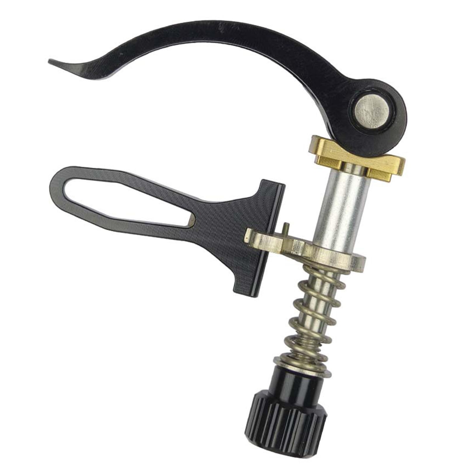 Jamieka Black Bicycles Seatpost Tube Clip For Mountain Bicycles Folding Bikes Releases Aluminum Alloy Seats Post Clamps Seatpost Clamp