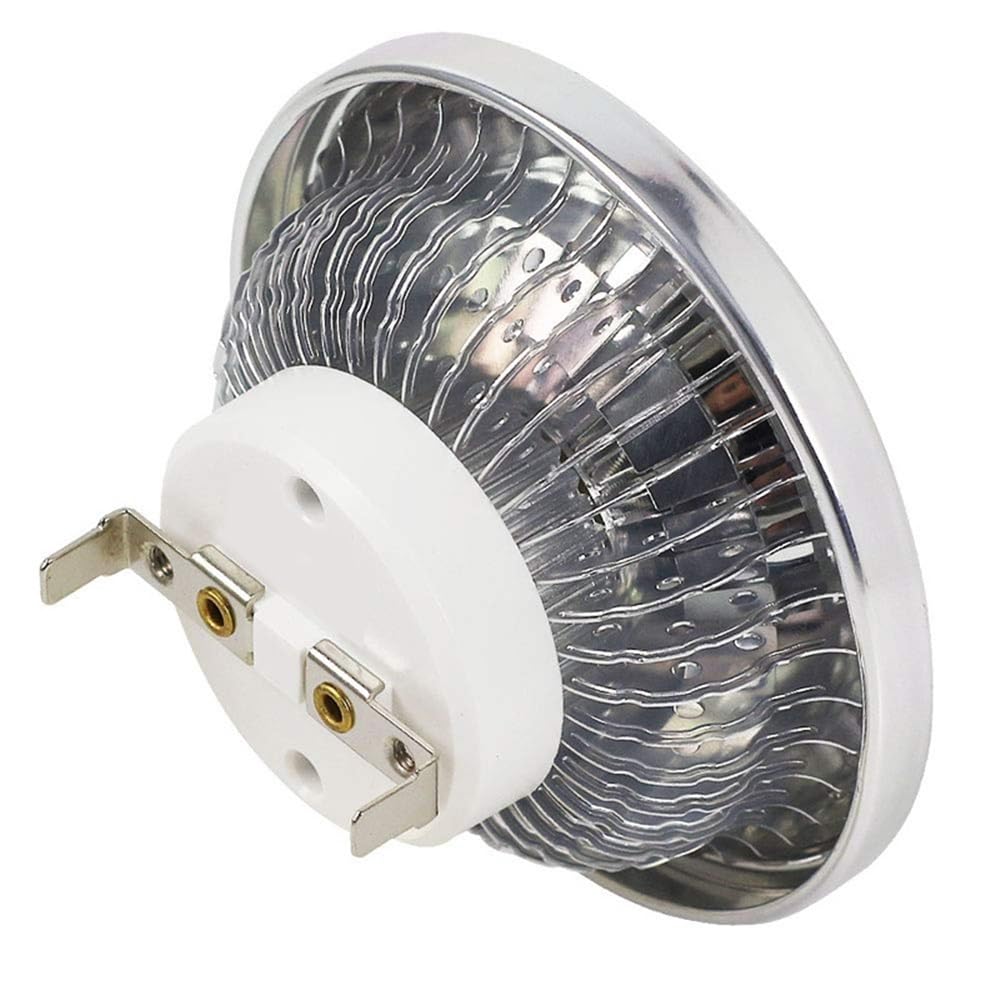 AGIPS Luces de bajo Voltaje 2 unids/Lote Foco LED de atenuación AR111 G53/GU10 12W DC/AC12V lámpara ES111 Foco Bombillas para el hogar (Talla : Warm White)
