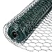YARDGARD US Title 308452B Poultry Netting Fence 2 Foot x 25 Foot, Color-Green