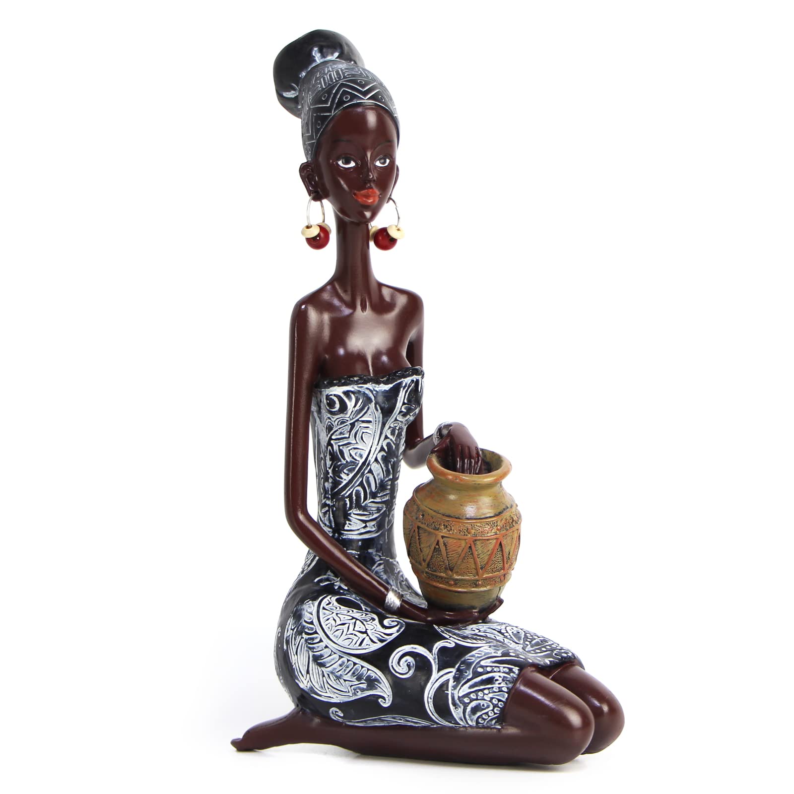 Buy Vimtrysd 9.6'' African Statue for Home Decor, African Statues and