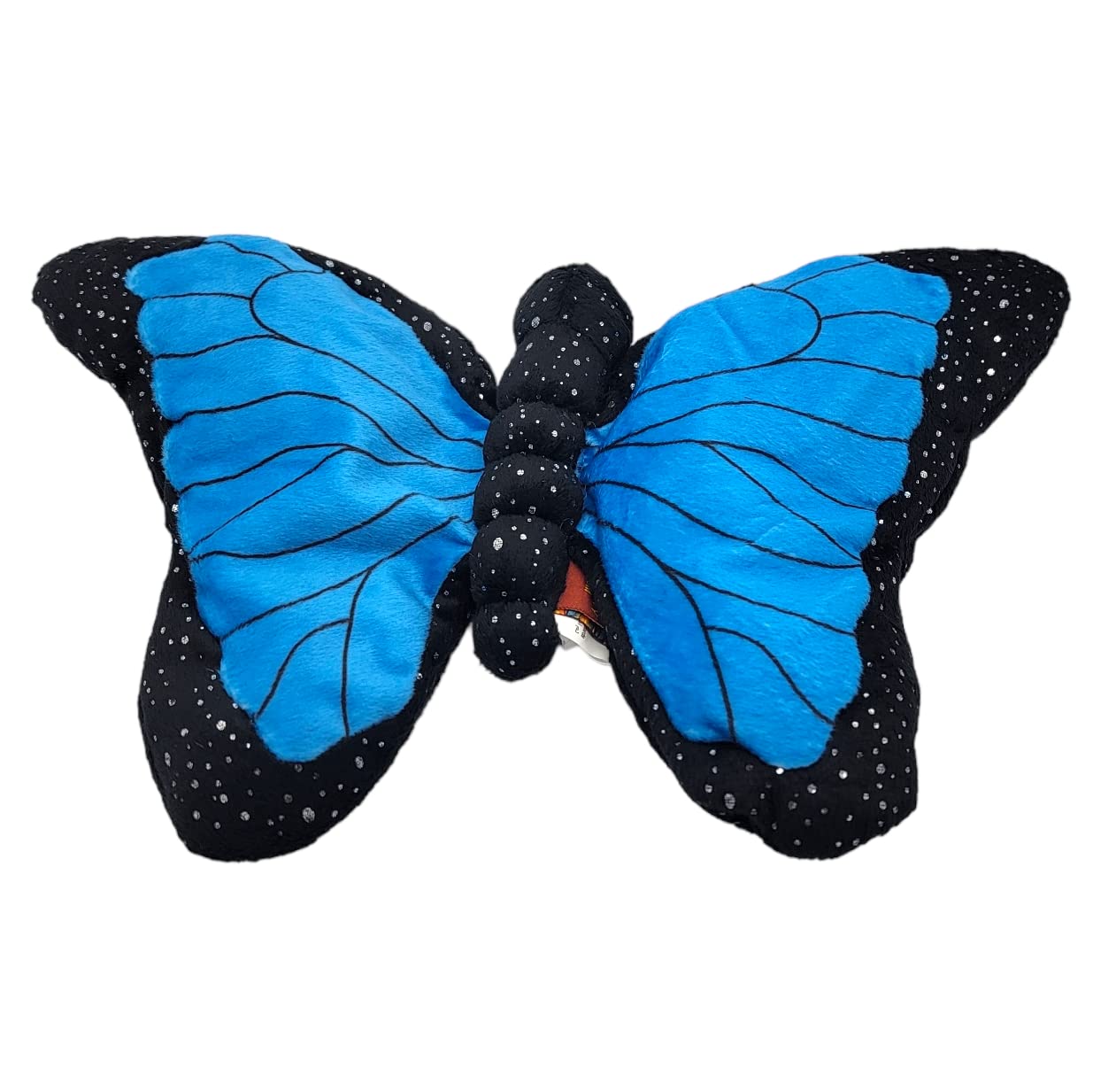 Amazon.com: Zugar Land Plush Toy Sparkle Butterfly (Orange Monarch