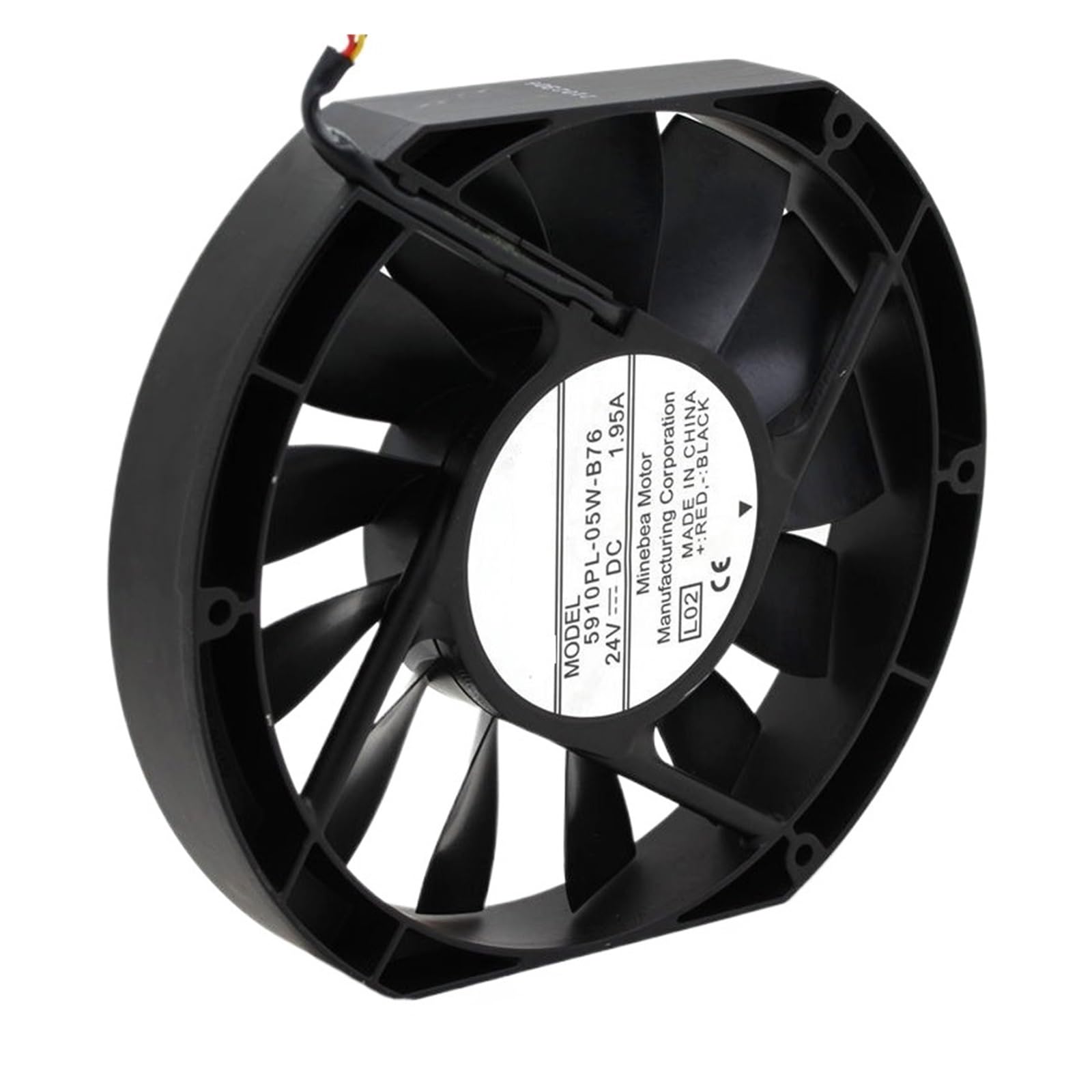 KNIUWMBMH 5910PL-05W-B76 17025 17cm 170mm DC 24V 1.95A Cooling Fan 170 * 170 * 25mm