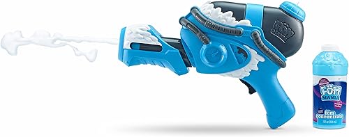 Fom Mania Fomilator Foam Blaster, línea de espuma no tóxica para niños, juego exclusivo de Amazon con 16 onzas de repuestos de concentrado de espuma