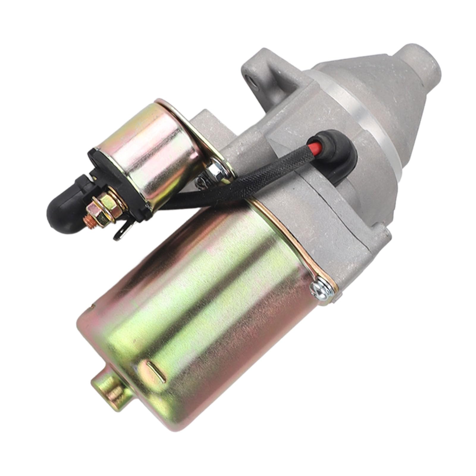SUNGOOYUE Motor de Arranque Cobre Hierro Aluminio 14 Dientes Generador de Engranajes Arrancador para Bomba de Agua 168F 170F Cultivador Máquina Agrícola Reemplazo Fácil de Instalar