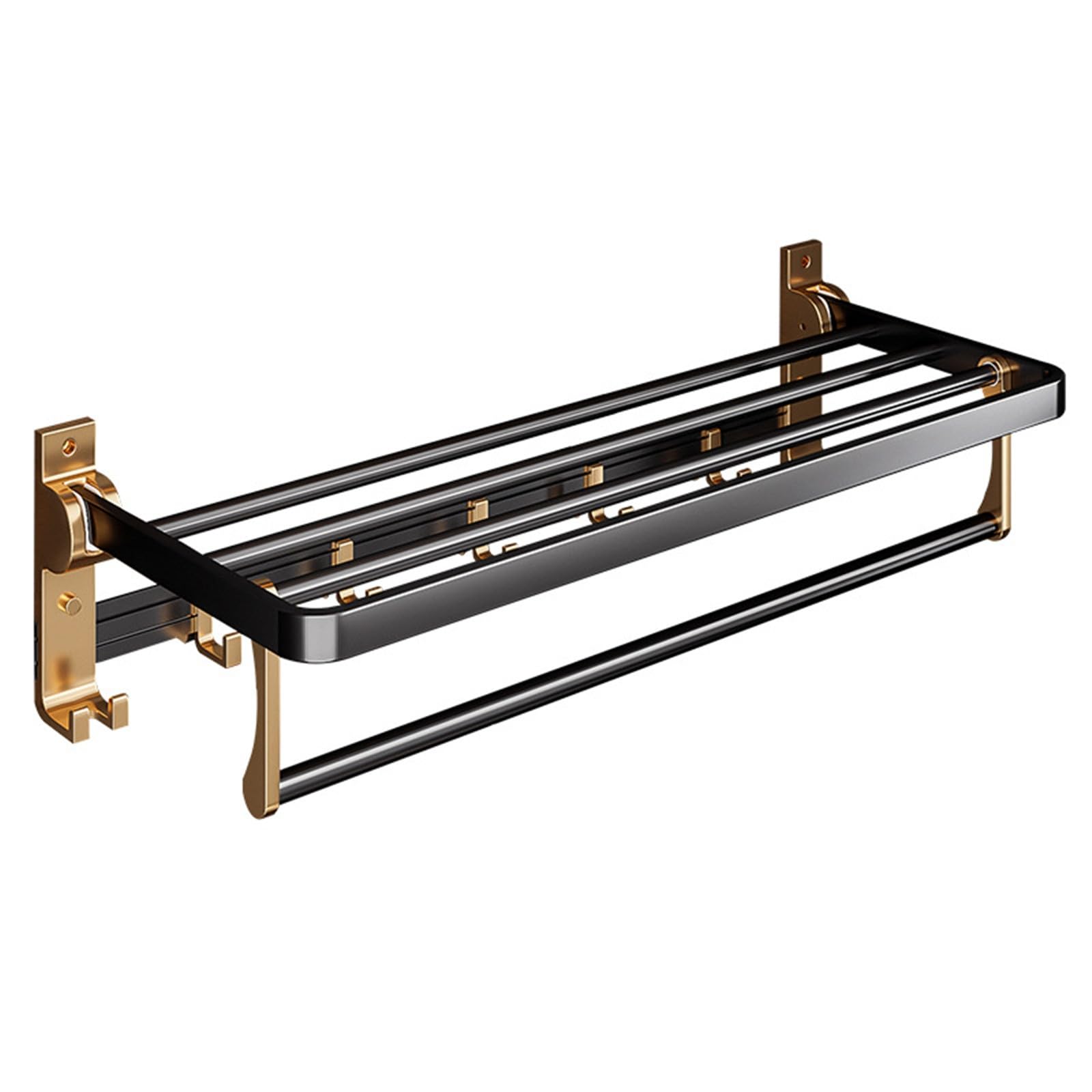 Towel Rail Wall Mounted Bathroom Shelf Towel Rack Toilet for Bathroom