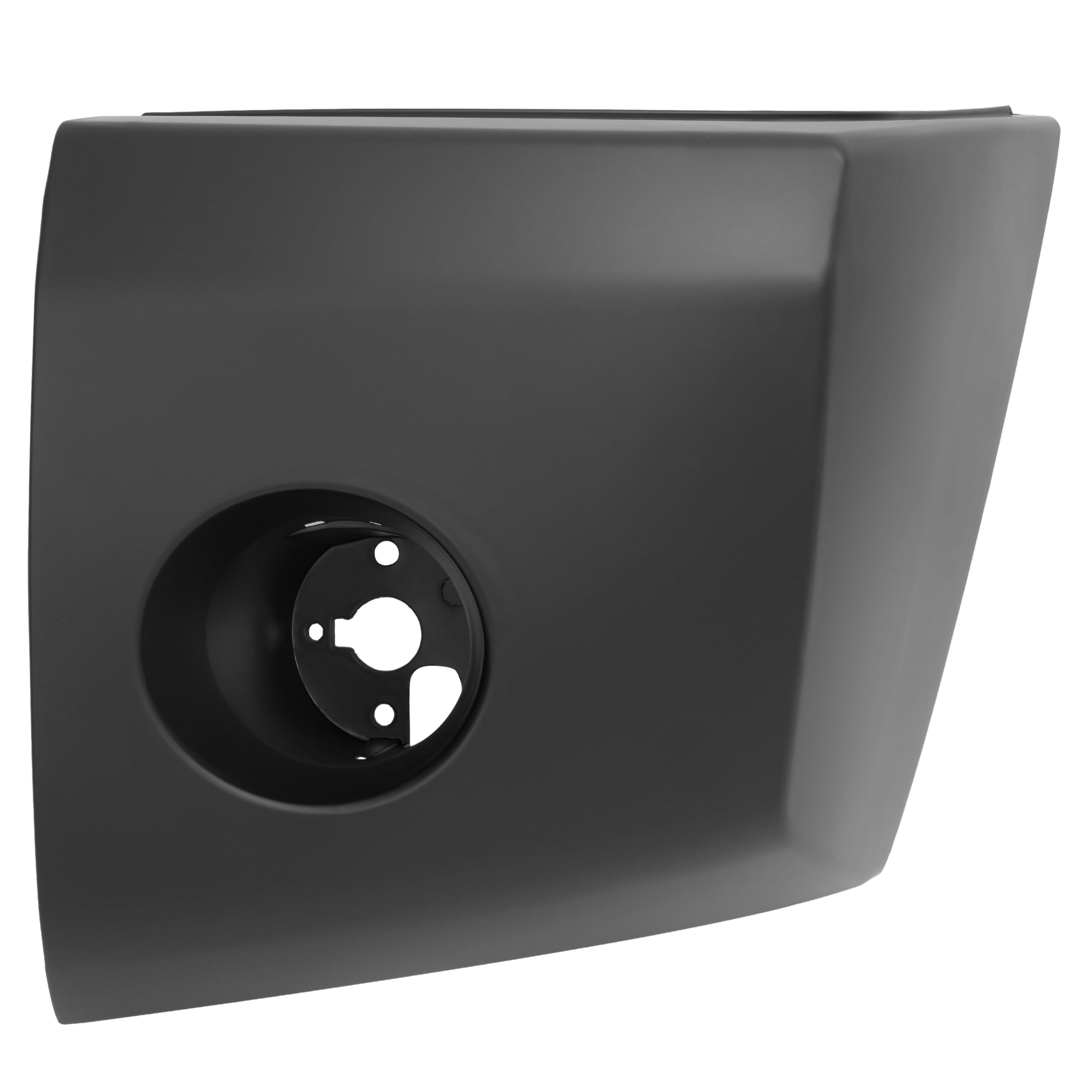 HECASA Front Bumper End Cap Cover Compatible with 2004-2008 Nissan Pathfinder Armada/Titan/Armada Replacement for NI1004145 620257S220 Bumper Corner Painted Black-Left Driver Side