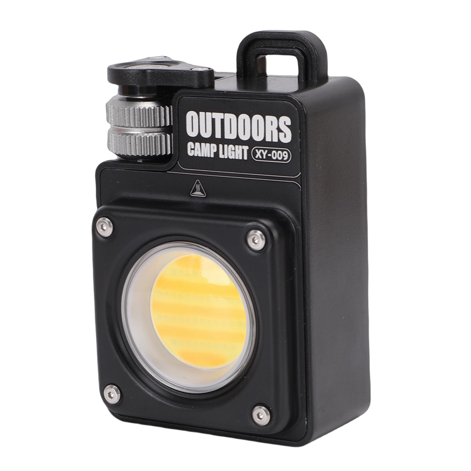 Sxhlseller Lanterne Portable à Haute luminosité 3500 Lm |Lampe de Poche Magnétique LED Rechargeable pour Camping, 5 Modes, écran LCD (BLACK)