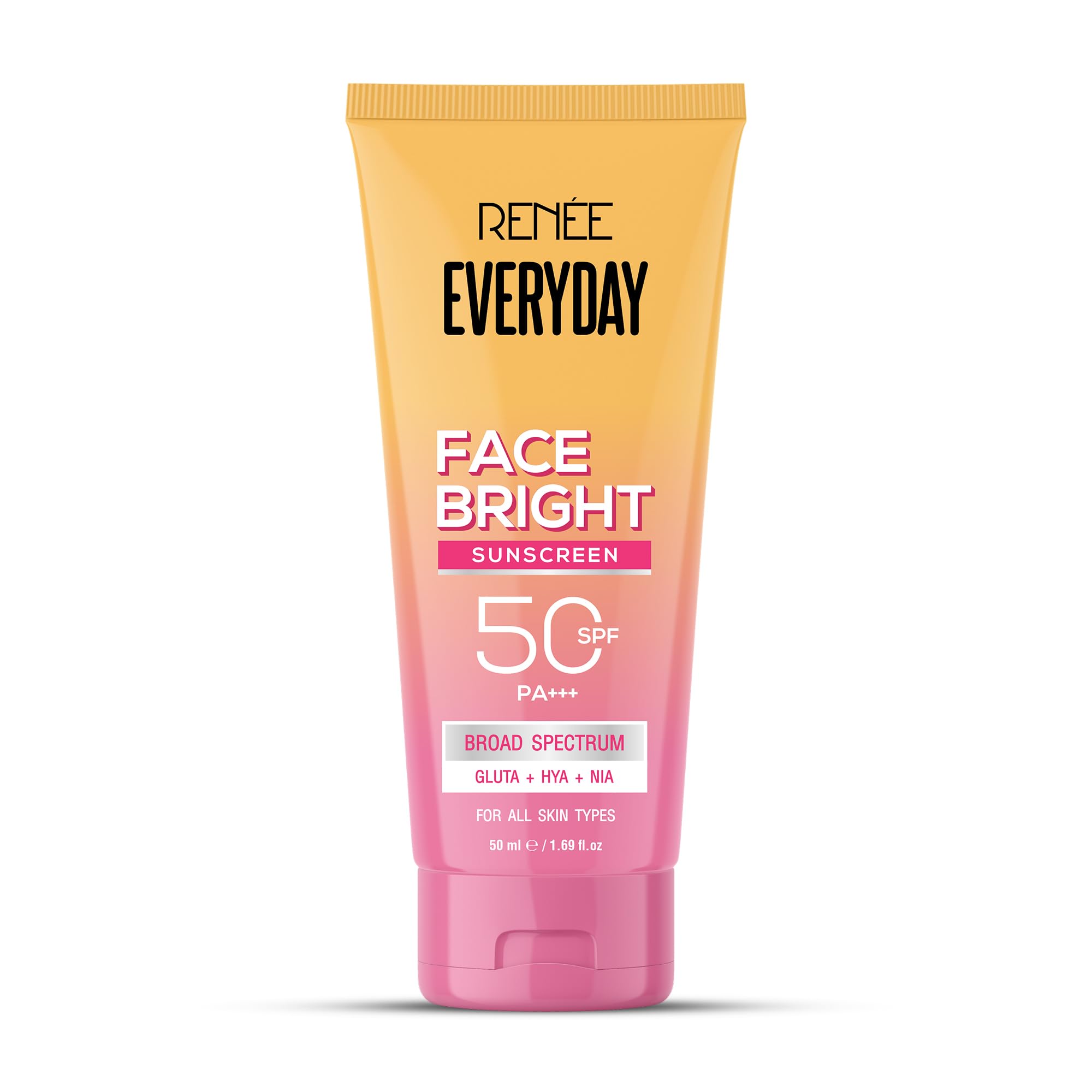 RENEE Everyday Face Bright Brightening Sunscreen SPF 50, PA+++ With Niacinamide, Hyaluronic Acid & Glutathione | Broad Spectrum UVA & UVB Protection | Brightens, Hydrates & Protects Skin | 50ml-picture-23