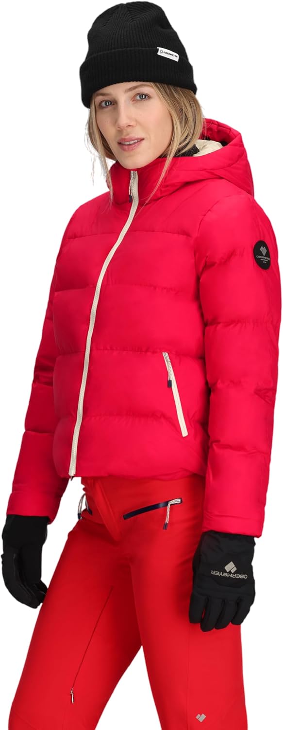 Obermeyer Womens Slopeside Puffer Jacket, 600-fill Synthentic Down with 10K mm Waterproof Breathable