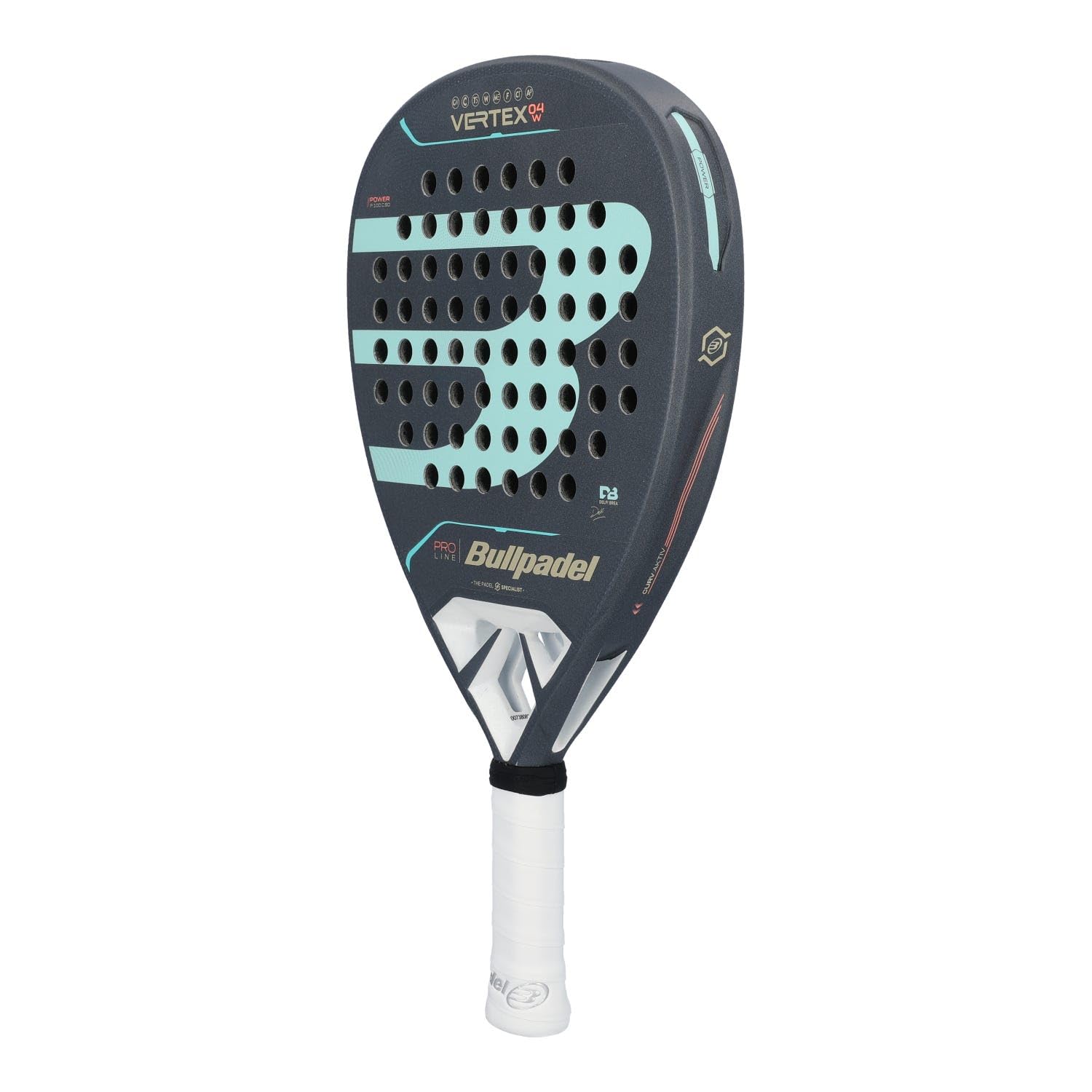 Bullpadel Vertex 04 Woman 24 Incordata: No G Racchette Da Padel Racchette Da Padel Blu Chiaro - Blu Scuro