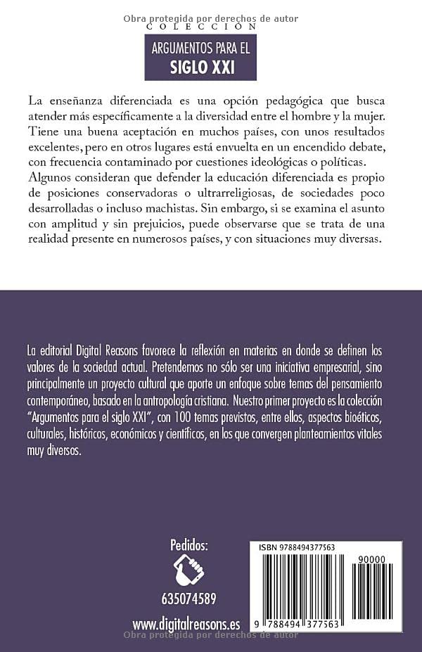 Educación diferenciada: 50 respuestas para un debate: 29