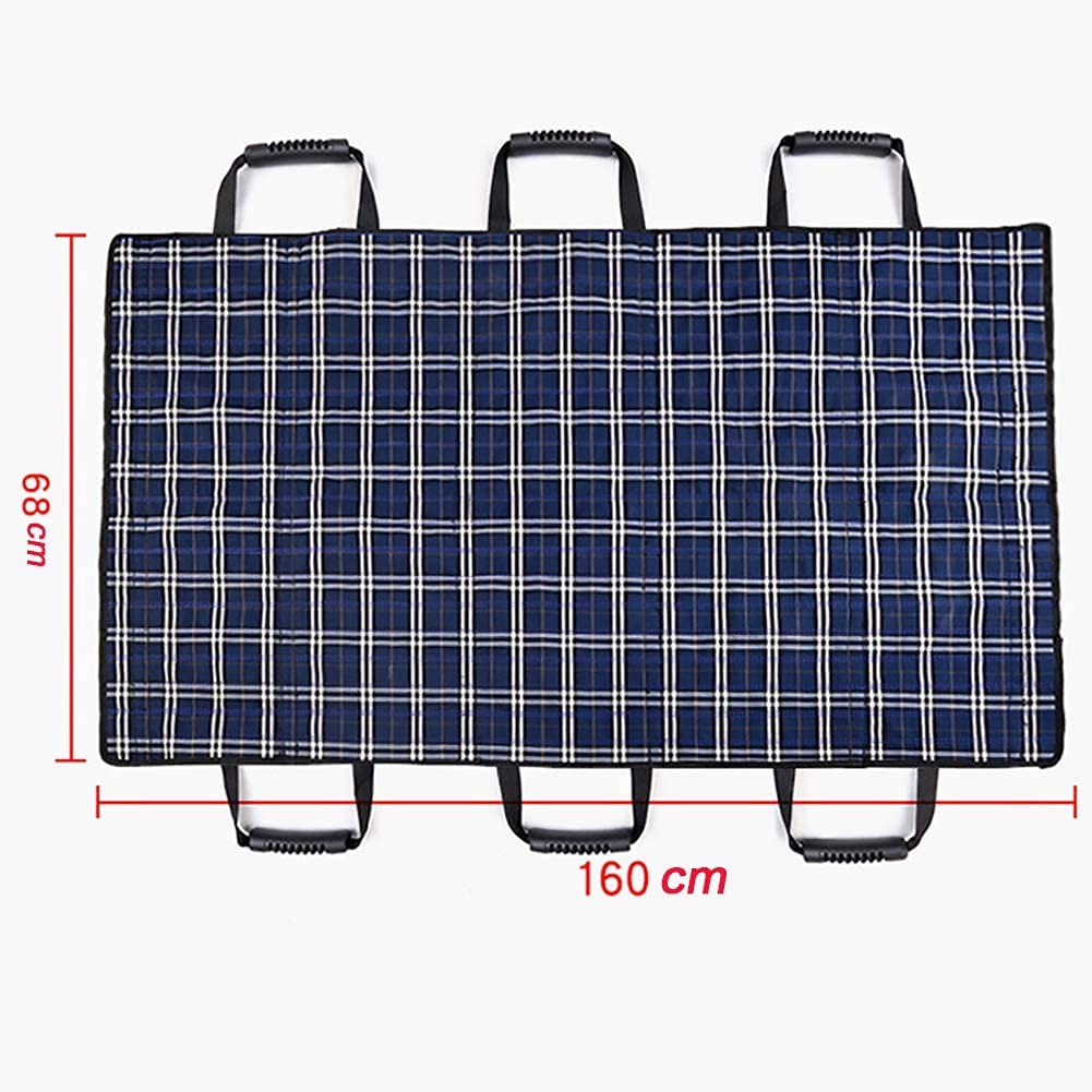 Cinturones deslizantes para tabla de transferencia, almohadillas protectoras, almohadillas para cama de incontinencia para adultos con 6 asas, arnés de elevación médica, cinturones de elevación d