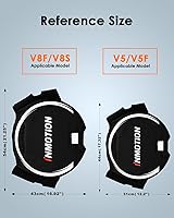 Vista 5 de INMOTION Cubierta protectora de monociclo eléctrico, funda anticolisión anticaídas para V5/V5F una rueda Hoverboard