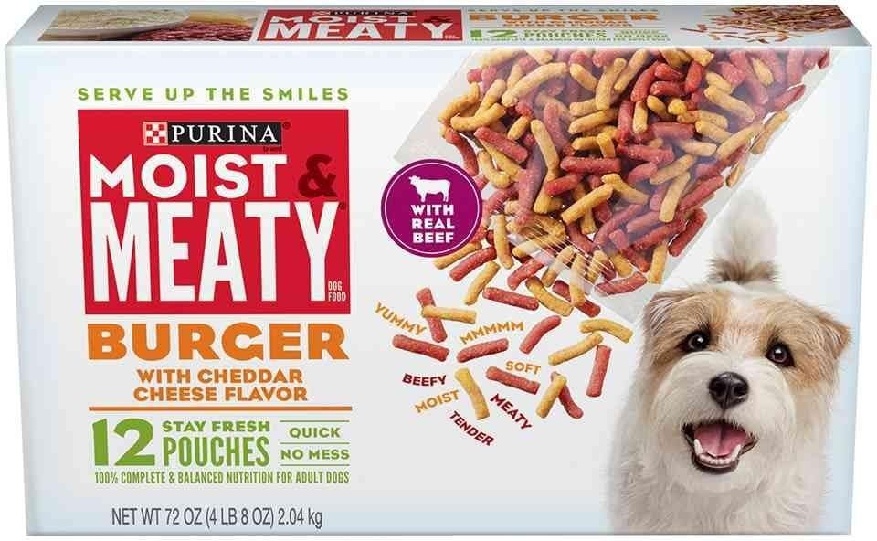 Purina Moist and Meaty Burger Cheese, 2 Pack