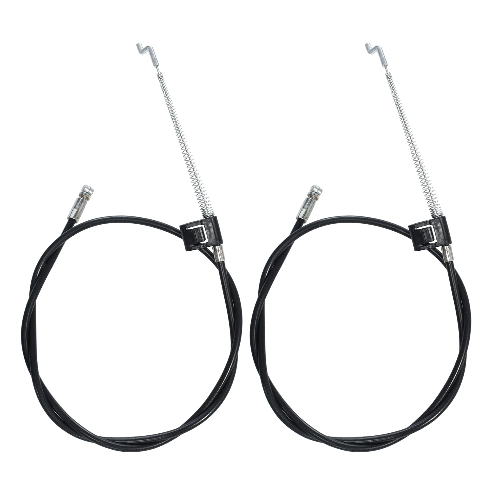 Biaungdo 2 Pcs Sofa Recliner Cables, Universal Recliner Part Release Cable Replacement Part Metal Sofa Couch Recliner Pull Handle Hook Exposed Cable (