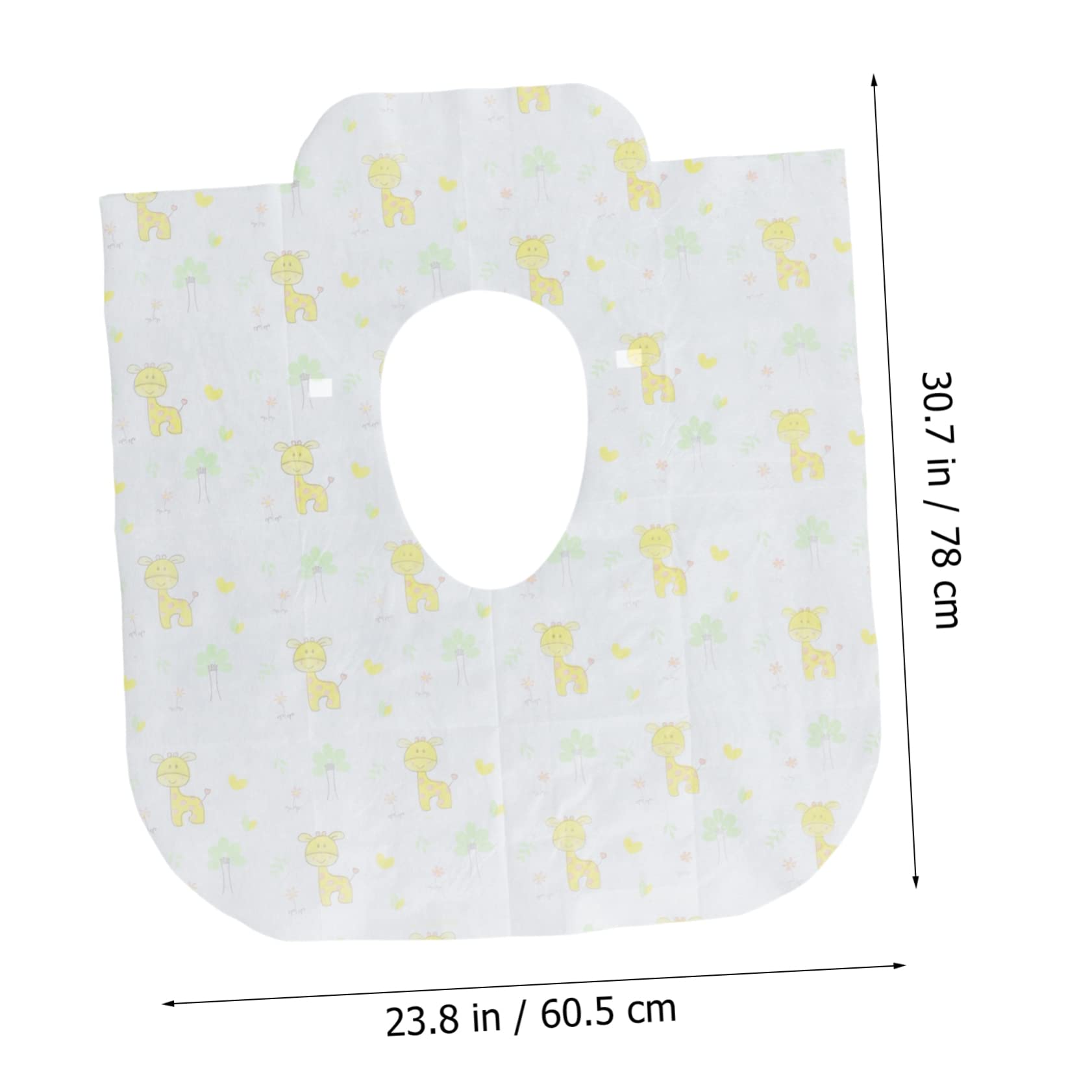 TOYANDONA 20pezzi Copriwater Monouso Impermeabili Pad Carta Igienica Per Toilette Portatile Per e Uso Domestico Protezione Igienica Per Bagni Pubblici e