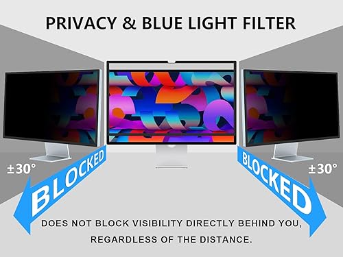 Vista 95 de FILMEXT Filtro protector de pantalla de privacidad totalmente extraíble para Microsoft Surface Pro X/Surface Pro 8, filtro antirreflejo antiespía