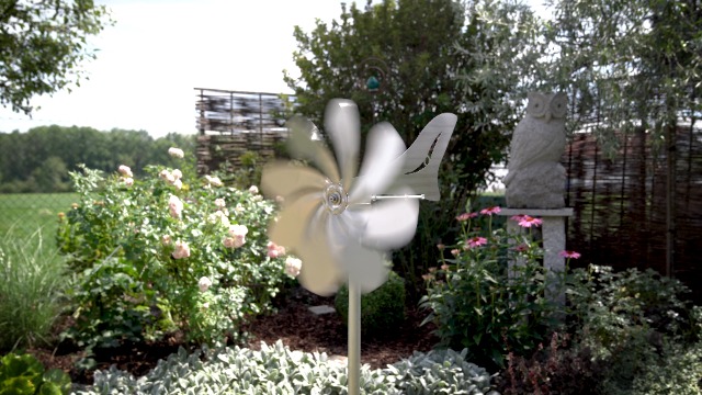 SKARAT Speedy40 Plus Windrad – Edelstahl, 40 Cm Rotor, Kugelgelagert (Made In Germany)