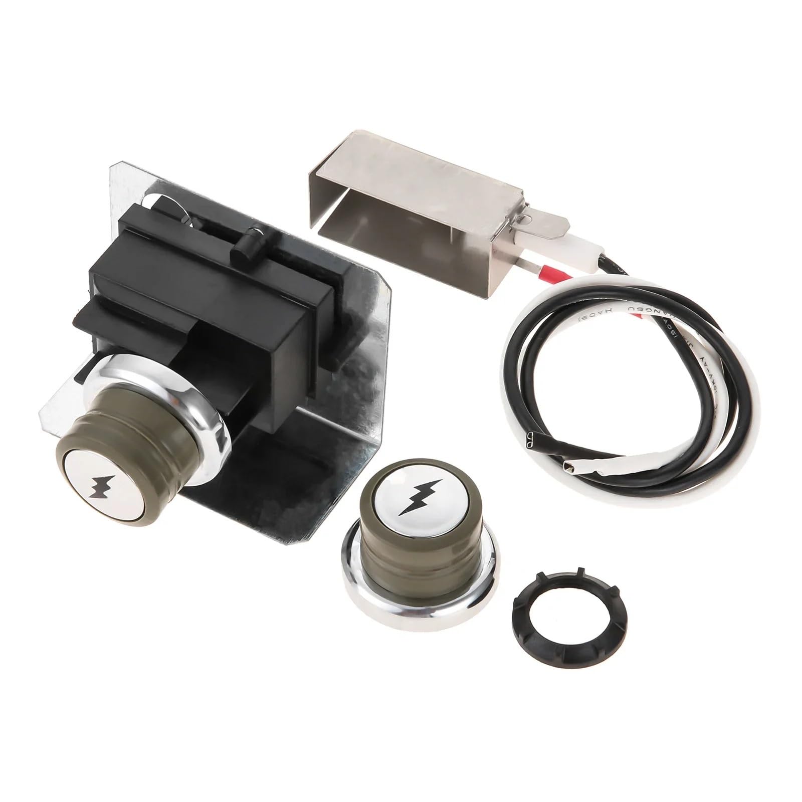 Arredamento per la casa 91360 Kit accenditore per griglia elettrica Accendino E-310/320/200/210 Griglie a gas piezoelettriche 300 (2009-2012)