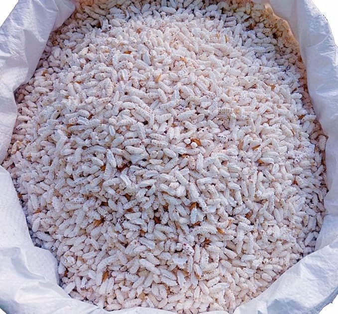 Ananya Kisan 100%Lahi Rice | 250 Grams | Layi | For Puja | Kheel Rice