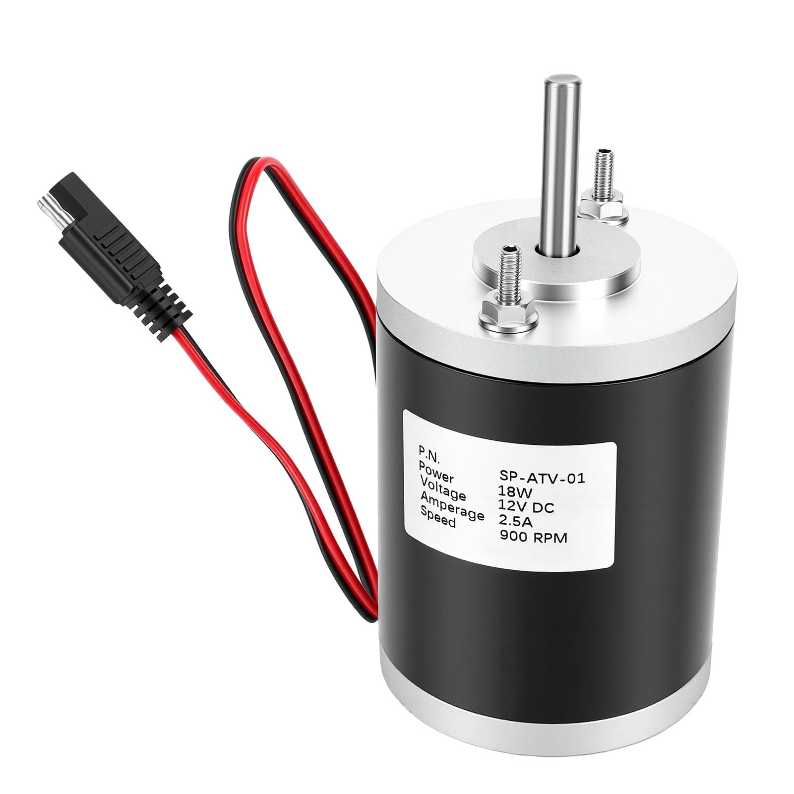 Generic Zamiennik Elektrycznego Silnika Posypywarki Soli dla Kupujących SaltDogg Pasuje do TVS15A U Pasuje do TVS16, Wysokowydajny Silnik 12 V Niezawodnych Posypywaczy Zimowych Pojazdów ATV i UTV,