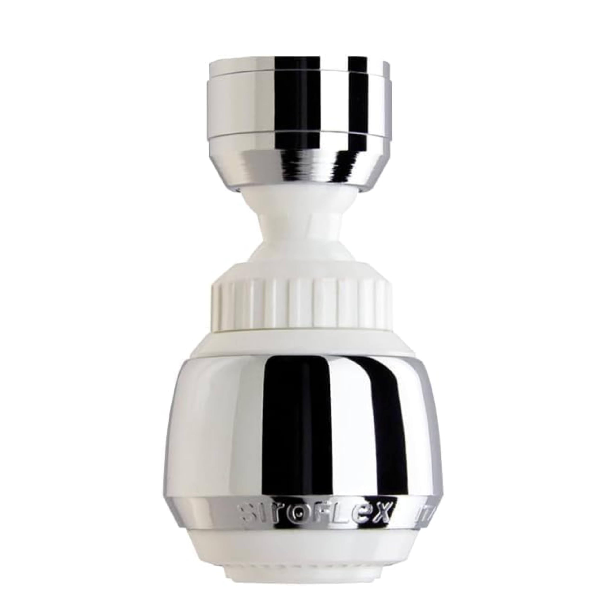 Siroflex Sirius Aeratore Doccetta Rubinetto Cucina Cromato Bianco Made in Italy 2505/50S