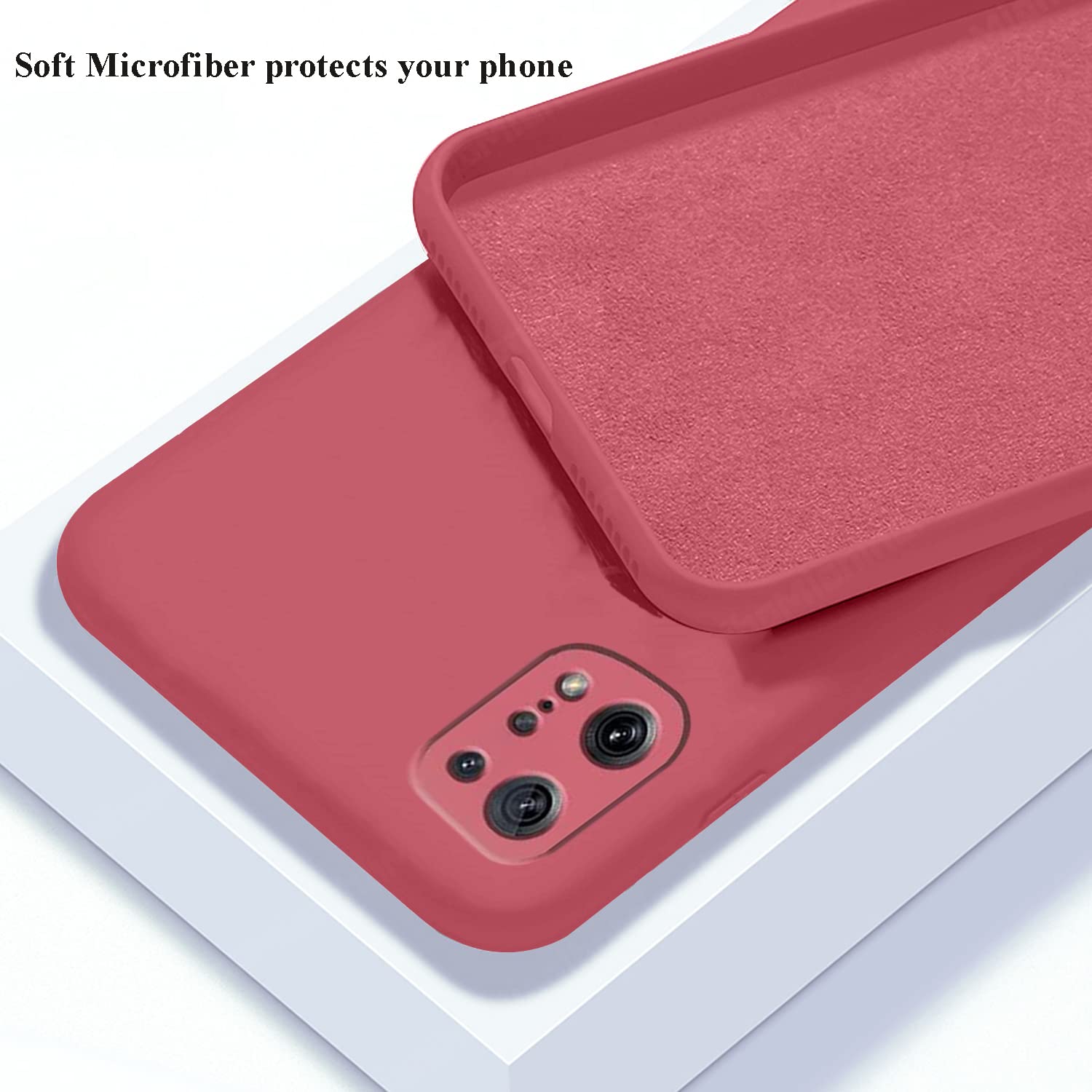 Protezione Anti-impronta Antiscivolo Cover Oppo Reno 8 Lite Yarxiawin Custodia Per OPPO Reno 8 Lite 5g Sottile Rosa, Setosa Al Tatto Per OPPO Reno 8 Lite Cover Silicone Morbido Antiurto Case Carino