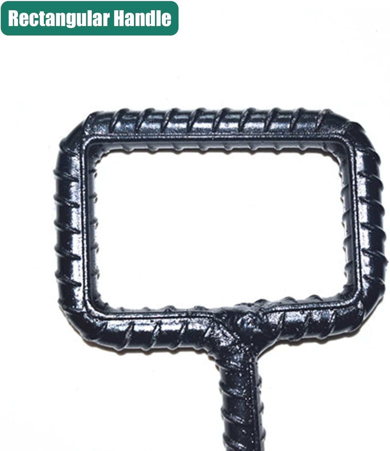 LXLZYXSF 79 42 Cm Long Lifting Pulling Hooks for Drainage/Gutter/Sewer/Manhole/Septic Tank/Sewage Basin Covers, Rectangular Handle (Size : 16.5"/42cm Length)