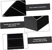 Vista 3 de Caja de almacenamiento de cápsulas de café, suministros de hotel, soporte de almacenamiento para mostrador de café, soporte para bolsa de té