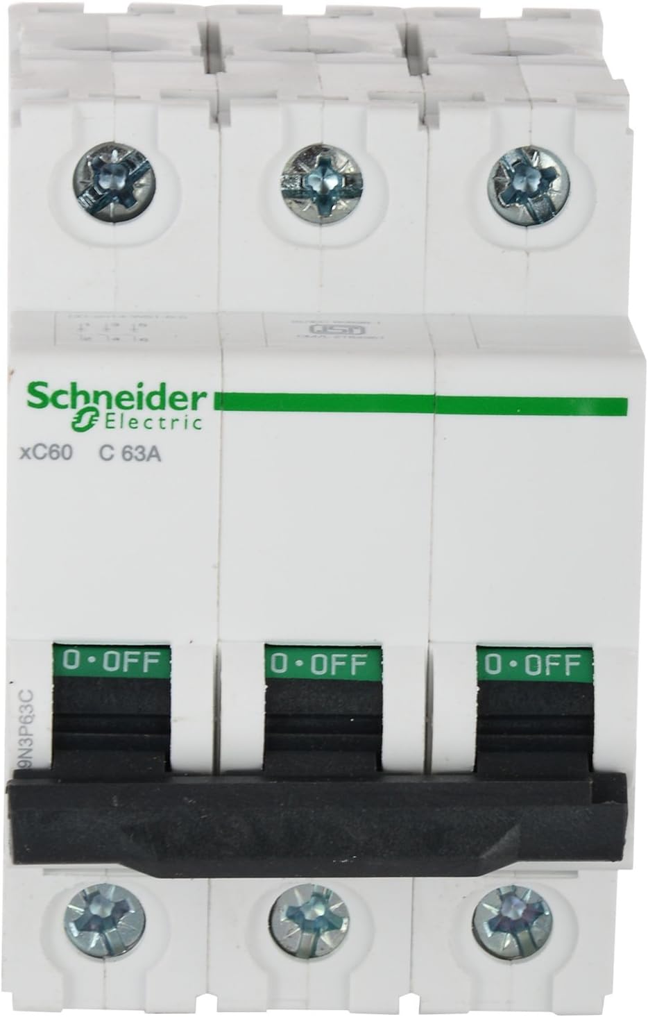 Schneider Acti 9 63-Amp 3-Pole C Curve MCB