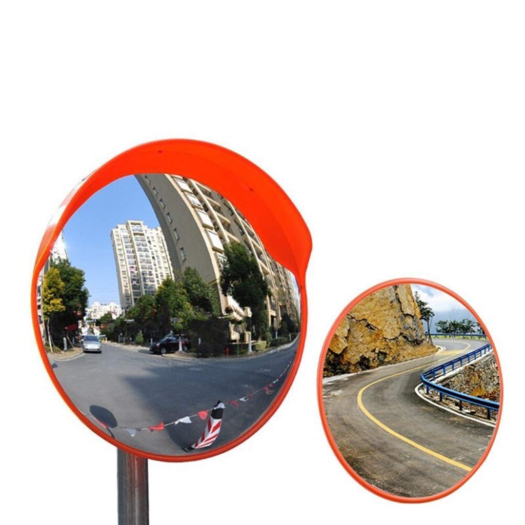 Espejo de Seguridad Vial, Espejo para Esquinas de Gran Angular, Espejo multifunción Duradero y Convexo (Tamaño: 45 CM)