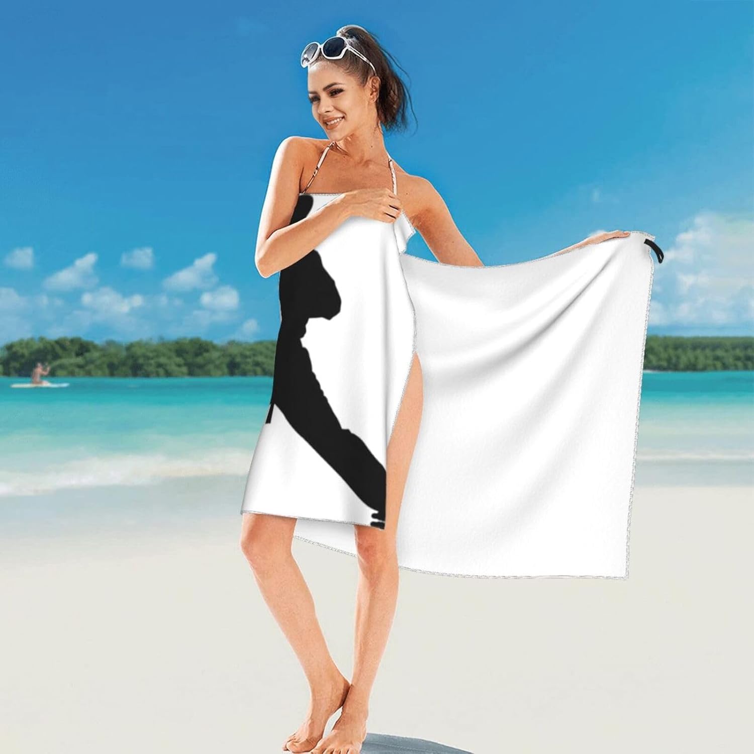 Karates Quick Drying Bath Towel,Microfibre Soft Large Bath Towel,Highly Absorbent Dry Quickly Bath Sheet