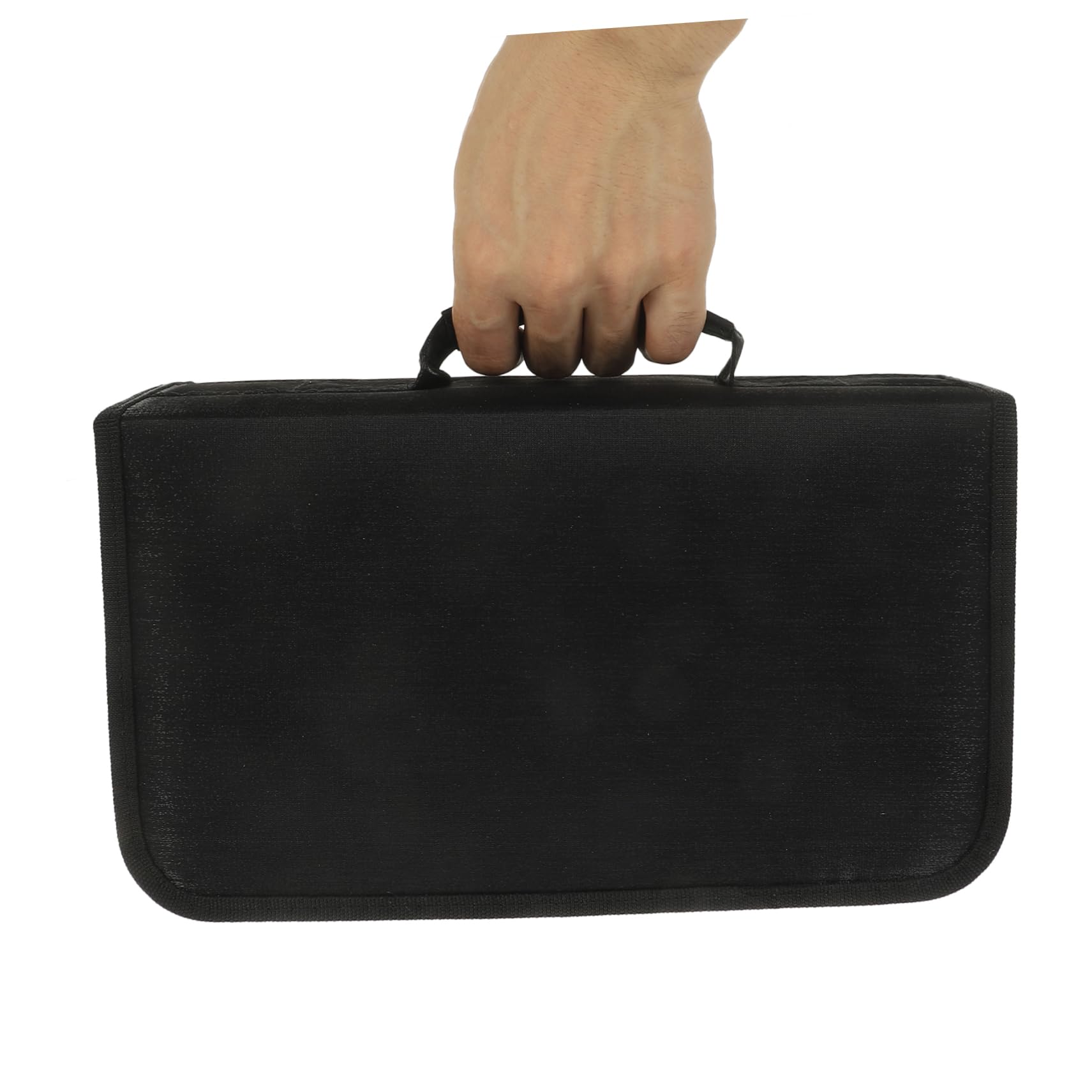 ULTECHNOVO 3piezas Estuche CD Capacidad Funda De Almacenamiento Portátil para y DVDs Organizador Compacto y Ligero Protección Eficaz contra Arañazos para Viajes y Hogar