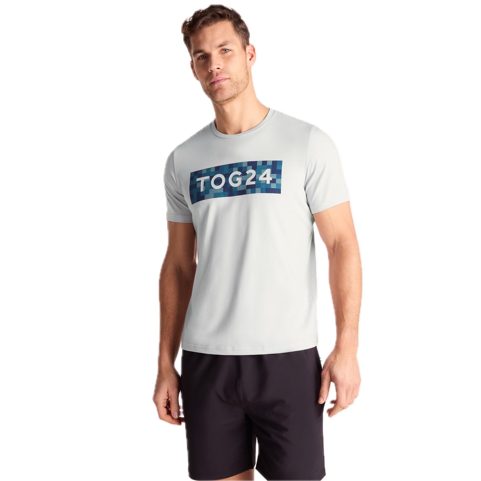 TOG24 ABEL Mens Short Sleeve Tech Top, Lightweight Soft Quick Wicking Activewear, with Stretchy Fabric, Gym T-Shirt