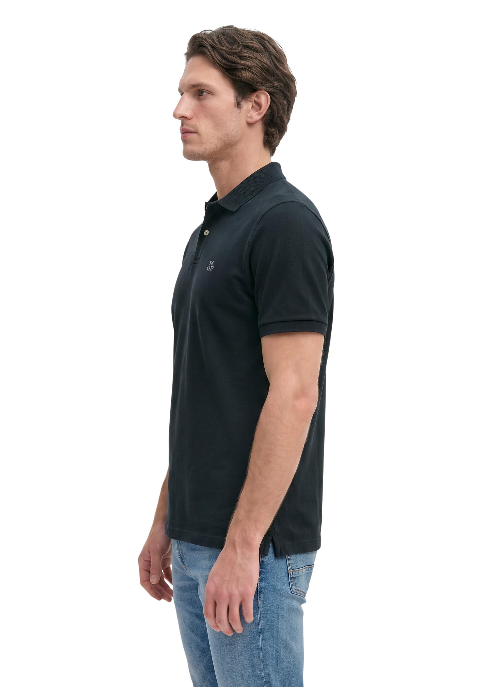 Marc O'Polo B21223053092, Camiseta Hombre, Azul, M
