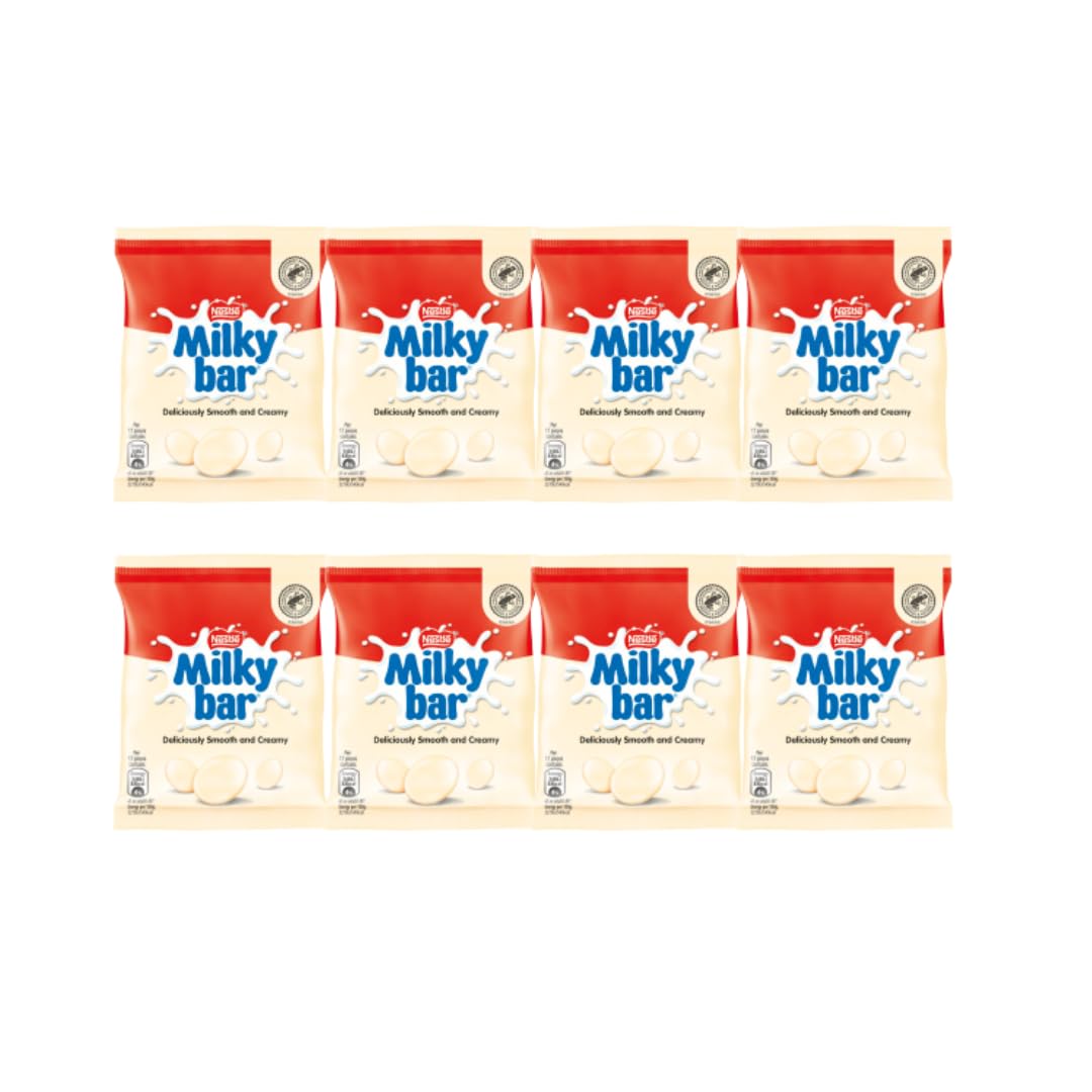White Chocolate Bundle Containing Milkybar Buttons 30g (8 Pack)