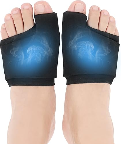 Paquete de hielo en el antepié, alivio del dolor de pies para terapia de frío y calor, gel para hinchazón, fascitis plantar, ampollas, juanetes,