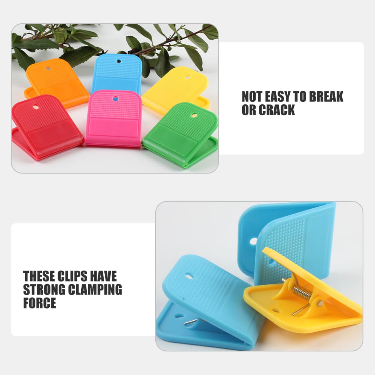 Pinzas para Ropa Resistentes al Viento 12 Piezas Colores Surtidos Rosas Amarillas Verdes Azules Rojas y Naranjas para Colgar Toallas Ropa y Zapatos Hogar y Viajes