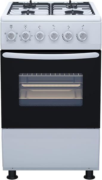 Haden HE61SW Electric Cooker, 60cm Freestanding, 65L Capacity, HE61SW, 4 Cooking Functions, White - 3