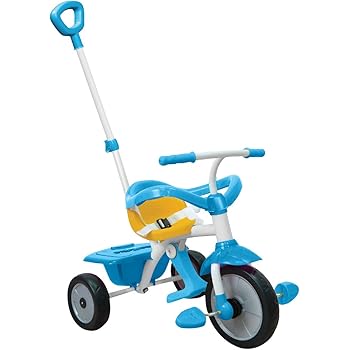 smart trike blue and white