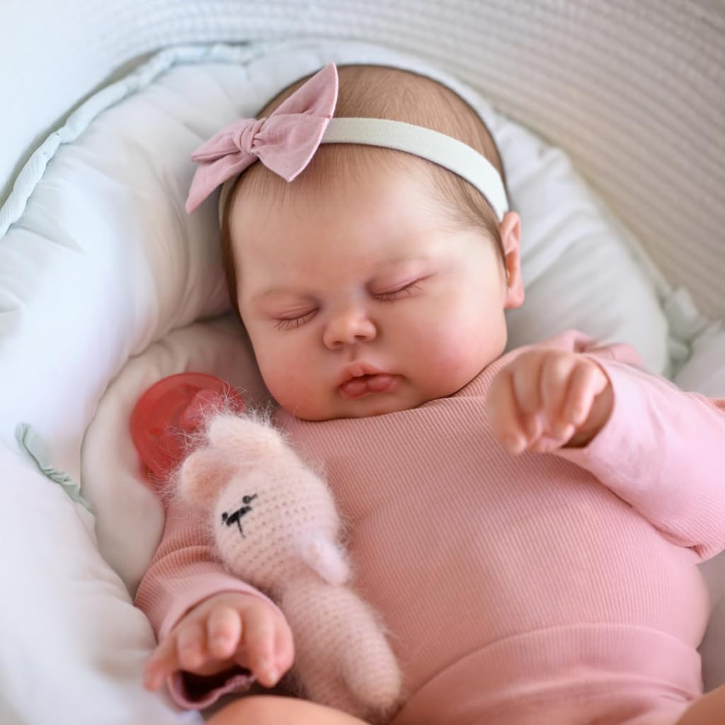 Miękki silikon Reborn Baby Dolls Cloth Body 45 cm miękki winyl realistyczne lalki Reborn Babe Realistyczne lalki Reborn noworodek, które wyglądają jak prawdziwa zabawka dla niemowląt, prezent