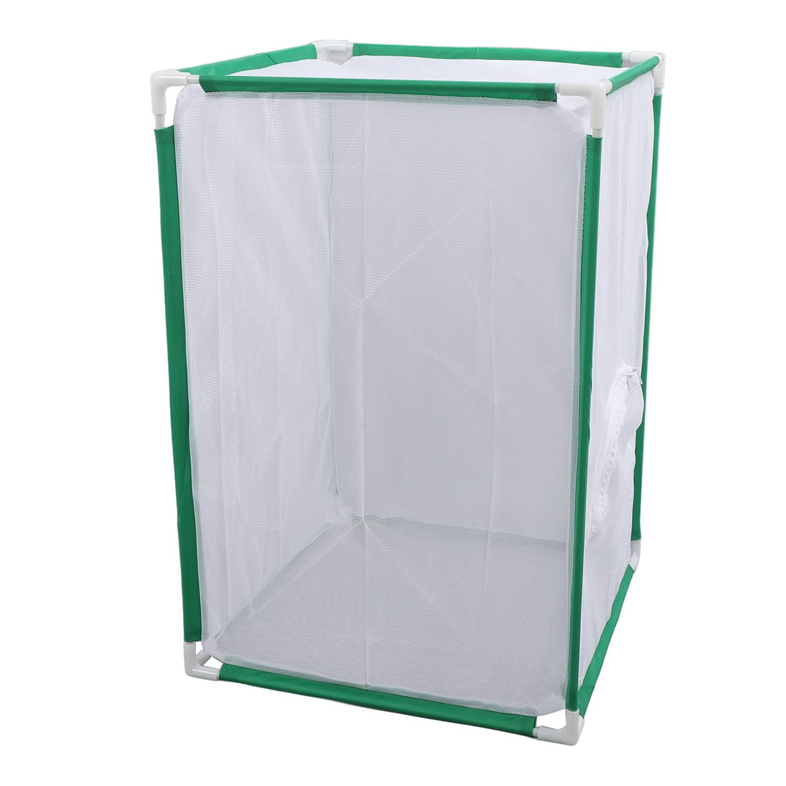 Qcwwy Outdoor Mesh Plant Enclosure, Butterfly Habitat Cage Grow Tent Plant Cover Mesh Cage Butterfly Habitat Cage Plant Landscape Fiber Tube Enclosure for Flowers and Herbs