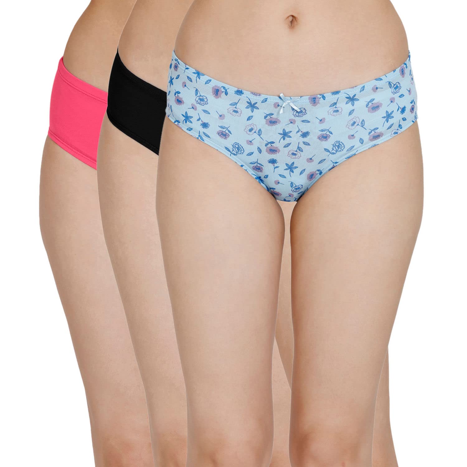 Zivame Girls Hipster Panties (Pack of 3) Zivame Girls Hipster Panties (Pack of 3)