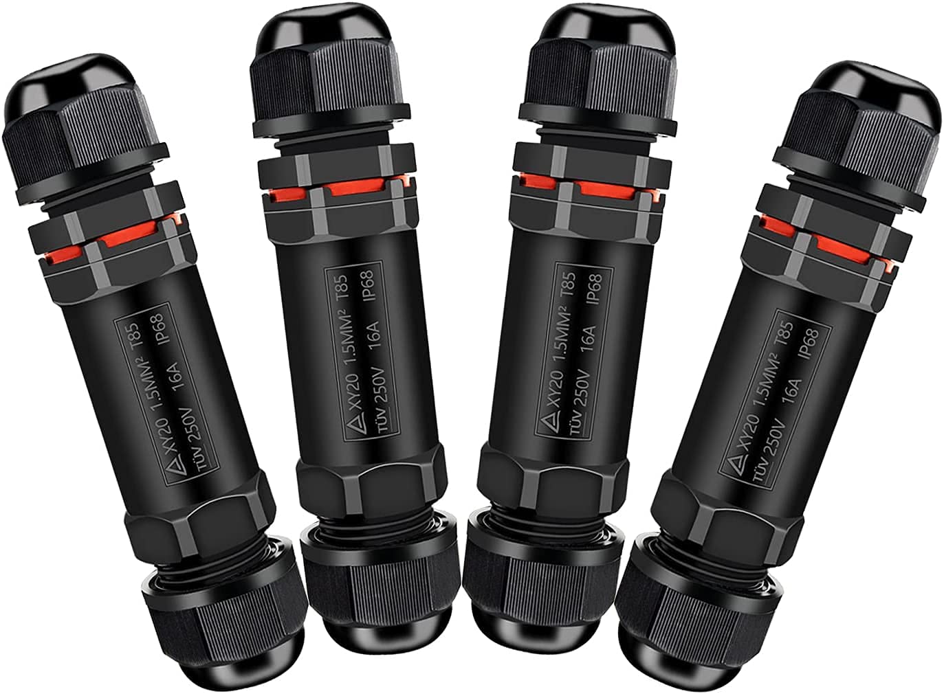 Buy Waterproof External Junction Box, IP68 Electrical Cable Connector 2